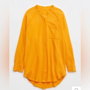 Pool To Party Gauze Cover Up from Aerie